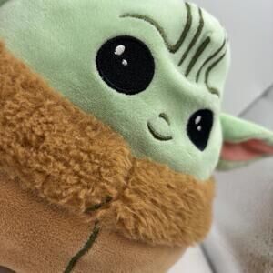Reversible Baby Yoda Grogu Plush Toy Double Sided Stuffed Plush Mandalorian Toy
